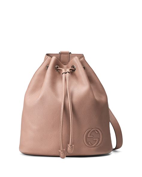 gucci soho backpack drawstring|gucci backpack unisex.